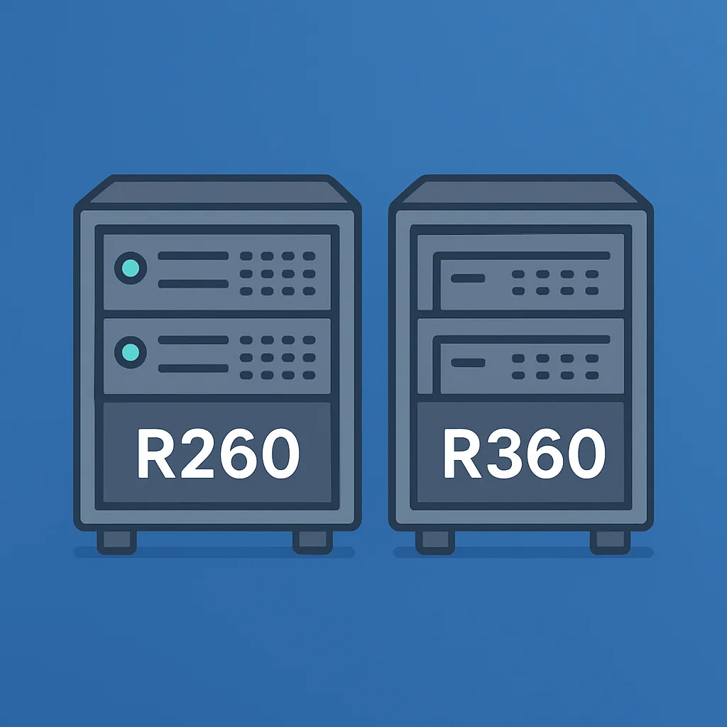 Tổng quan về máy chủ Dell R260 và Dell R360