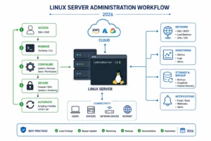 Quy trình linux server quản trị hiện đại nhất 2026