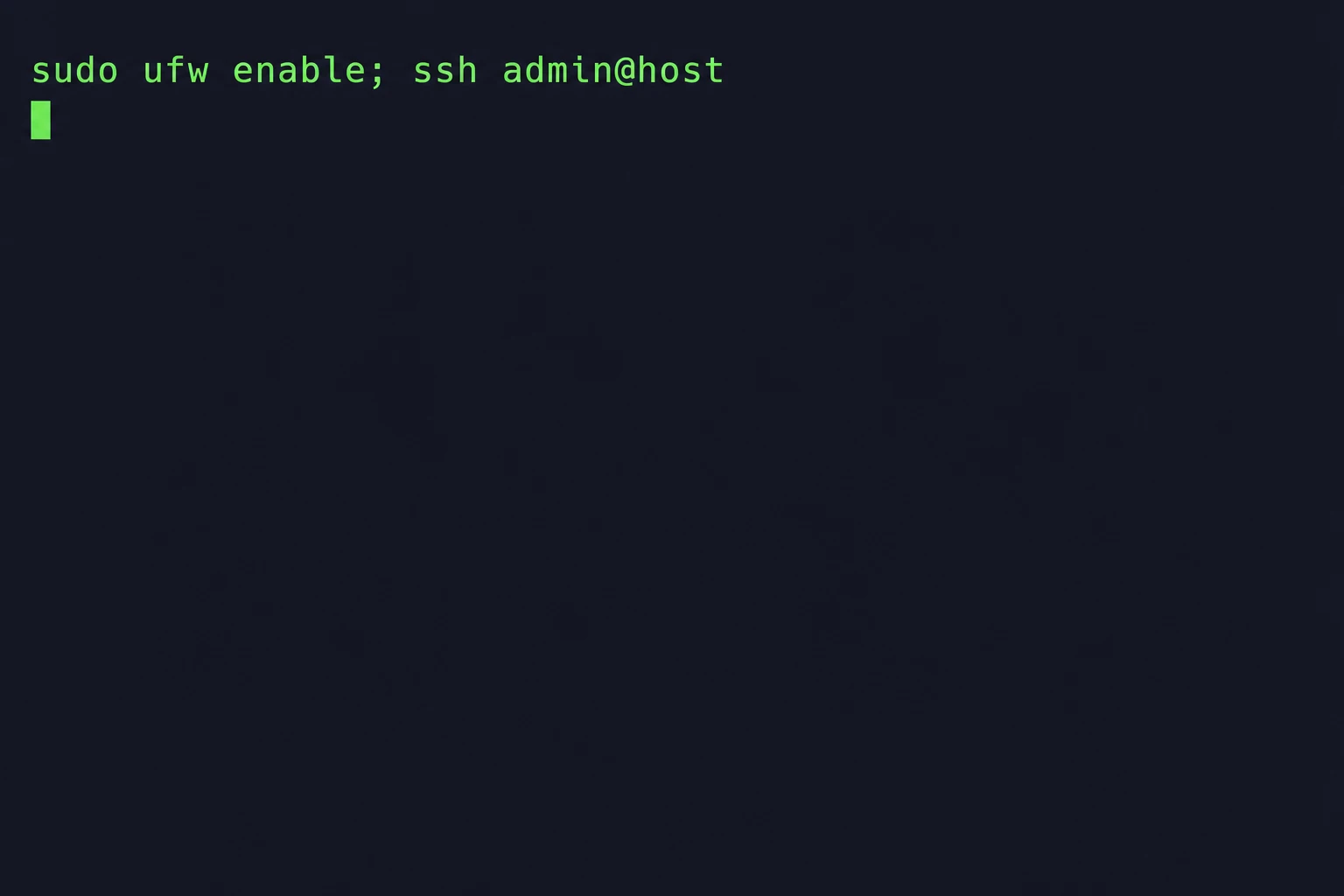 Cấu hình lệnh bảo mật cho linux server quản trị